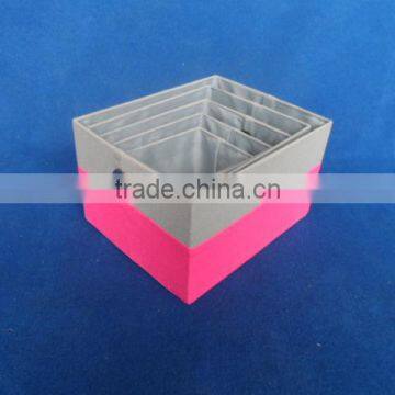 cheap and wholesale paper basket of 5 set for storaging