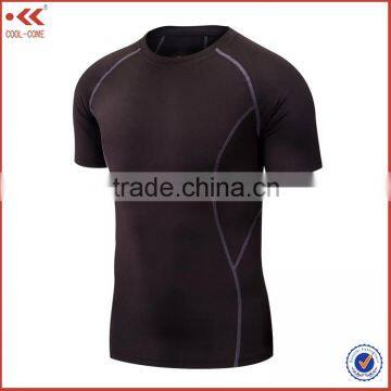 Polyester Spandex Fabric Flat Seaming UV protection Anti-bacterial Compression Wear