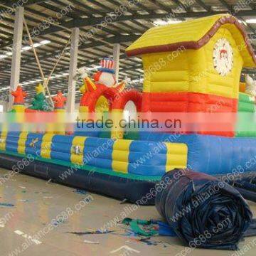 Weini castle 11x7m bouncer game inflatable playground game