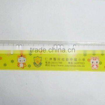 15cm Color Print Plastic Rulers