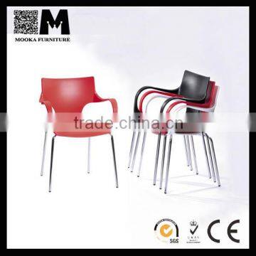 modern hotel furniture vogue restaurant chair with armrest