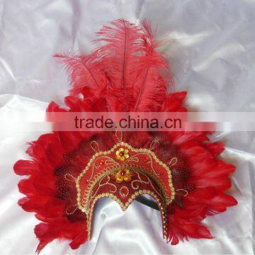 Beautiful Headdress With Ostrich Feather for Girls/women/ladies photo-6