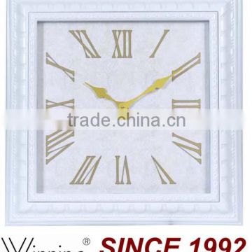 24 Inch White Color Plastic Clock