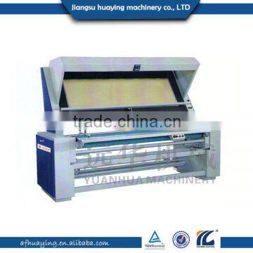 Radial fabric inspection machine