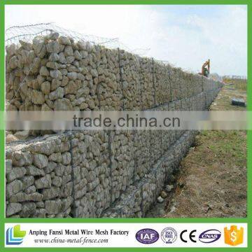 Anping factory Hot dipped galvanized gabion hexagonal wire netting