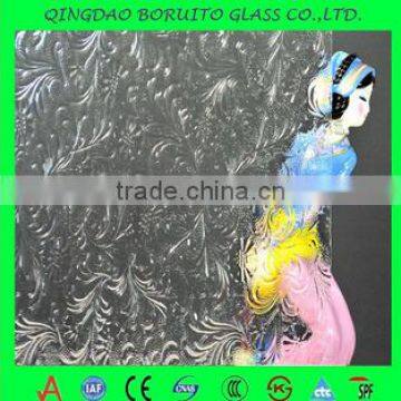 Patterned Glass 3-8mm Thickness Polished Glass for Decoration photo-2