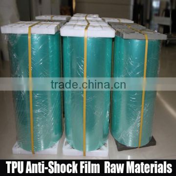 Anti shock mobile screen protector film roll materials Korea raw materials