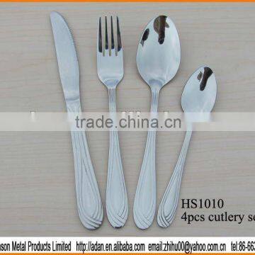 Stainless Steel Cutlery Set - Knife/Spoon/Fork photo-5