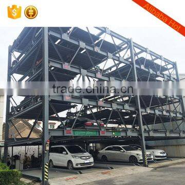 automatic mechanical vertical multilevel smart puzzle car parking system