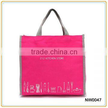 2015 New Arrival OEM Eco-friendly Promotional Custom Non Woven Shopping Bag