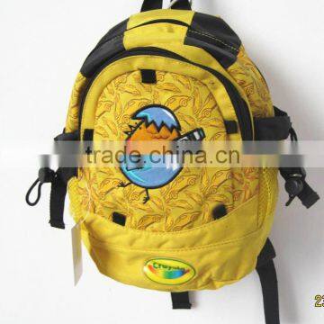 bright color lovely soft school backpack bag for primary students