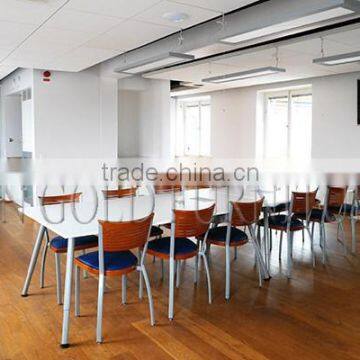 Luxury Wood Oval Desk Top Office Meeting Conference Room Table(SZ-MT099) photo-6