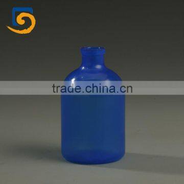 100ml blue vaccine container