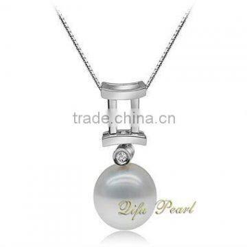925 Sterling Silver Natural Pearl pendant with Factory Price