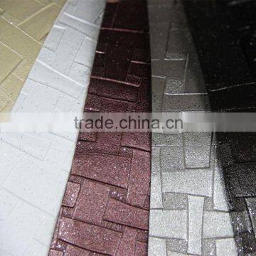 PVC Artificial Leather With Cheap Price Upholstery Leather for Home Decoration Usge Popular photo-4
