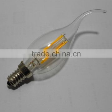 New wholesale products e14 filament bulb light 4w led candle bulb e14