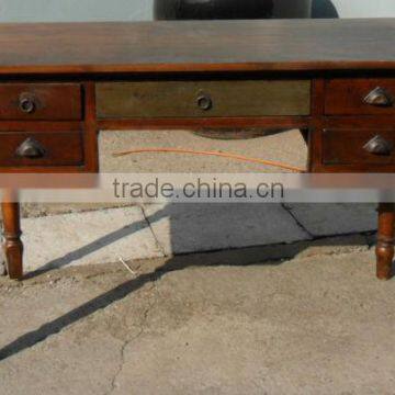 Chinese antique furniture old drawer table LWD495