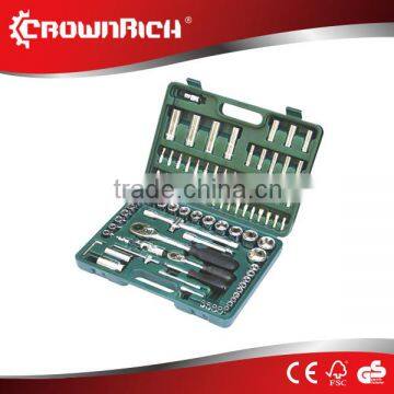 1/4",1/2" 94 pcs Socket Set, DIN standards, good quality, CRV