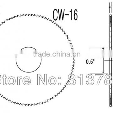 saw blades CW-16 CARBIDE slotters for HPC Premier and Power Speedex key machine