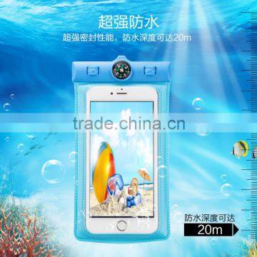 JOYROOM New High Quality PVC Mobile Phone Waterproof Bag High Density Compass Design 20m Waterproof Bag for Mobile Phone photo-3