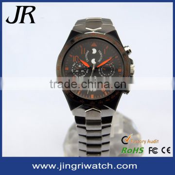 Hot sell top brand luxury japan movt quartz watch price with your logo custom watches mens wrist watches