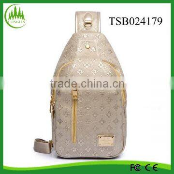 wholesale ladies sling shoulder crossbody chest bag pack bags with many compartments