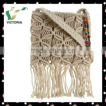 Cotton Woven Beach Bag