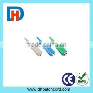 SC PC optic fiber connector, high quality fiber connector manufacturer
