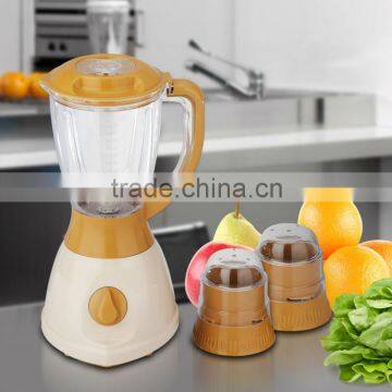 Best selling Plastic Automatic Electric 3 in 1 Blender Grinder and Mixer                        
                                                Quality Choice