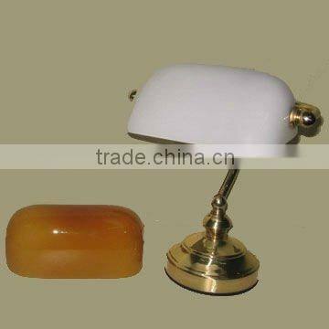 CE certificate classic indoor solid brass bank lamp