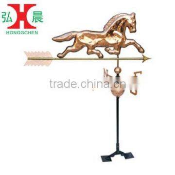 Garden Ornamental Copper Horse Weathervane