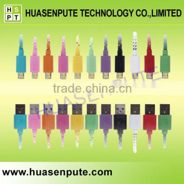 Top Quality Charge Braided Data Line, Data Cable for Smart Phone Android Mobiles