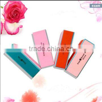 wholesale Colorful promotional EVA 4 side block nail file