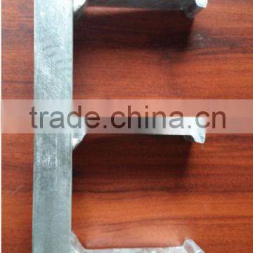 Hot rolled welded cast-in channel with l type