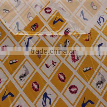 40x40 133x72 Cotton Poplin Fabric Printting for Girls Garment Cloth photo-3