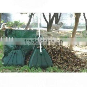 Adjustable Plastic Leaf Rake/claw(green) photo-3