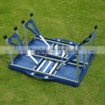 Portable Plastic Folding Picnic Table and Chairs photo-3