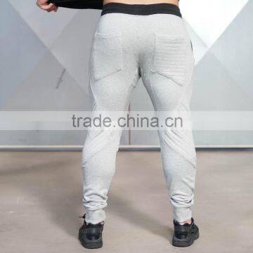 2016 Custom Slim Fit Jogger For Both Category,OEM Wholesale Cotton Polyester Full Length Slim Fit Fleece Jogger photo-4