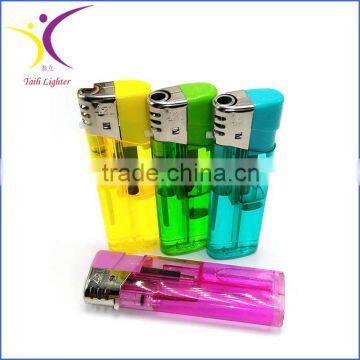 New arrival plastic cigarette cheap custom lighter electronic disposable