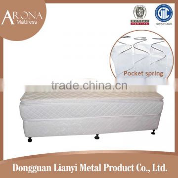 Special design luxury pillow top vacuum hilton standard hotel mattress/mattress factory                        
                                                Quality Choice