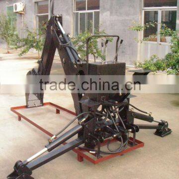 15-25hp mini tractor back hoe and loader