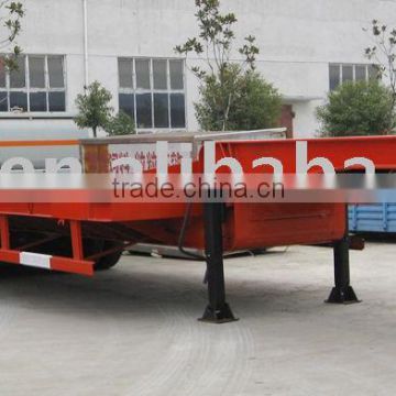 LOW FLAT SEMI-TRAILER,low bed semi-trailer