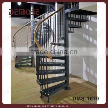 Outdoor durable iron spiral stairs with lowes non slip stair treads