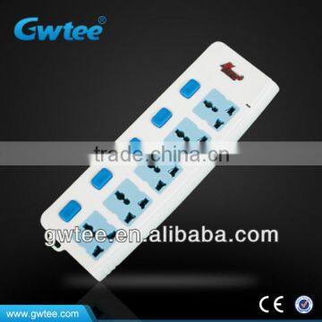 5 ways multi plug electrical extension socket FXD-362
