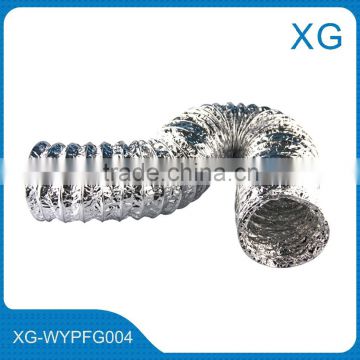 aluminium foil flexible duct hose/Aluminum foil dryer venting hose/Flexible PVC ventilation duct/flexible plastic vent duct