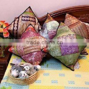 New wholesale lots silk jacuqard cushion covers