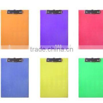 PP clip board with cover,clip board