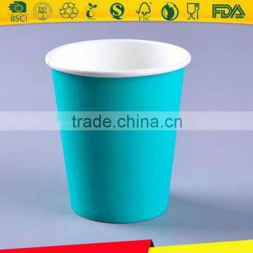 single wall cup/disposable paper coffee cup with lids/5oz hot drink paper cup