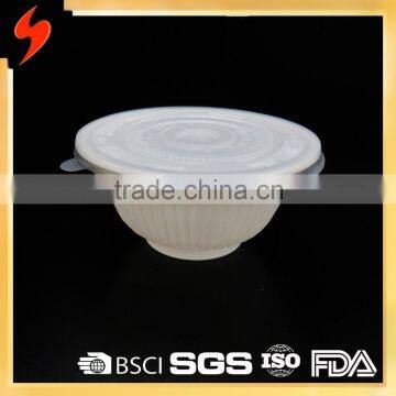 2015 New Product Special 128mm-dia White PP 550ml Disposable Bowl