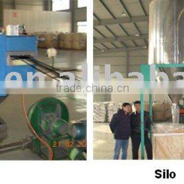 Parallel twin screw extruder granulating line